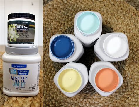 small paint samples 3 oz